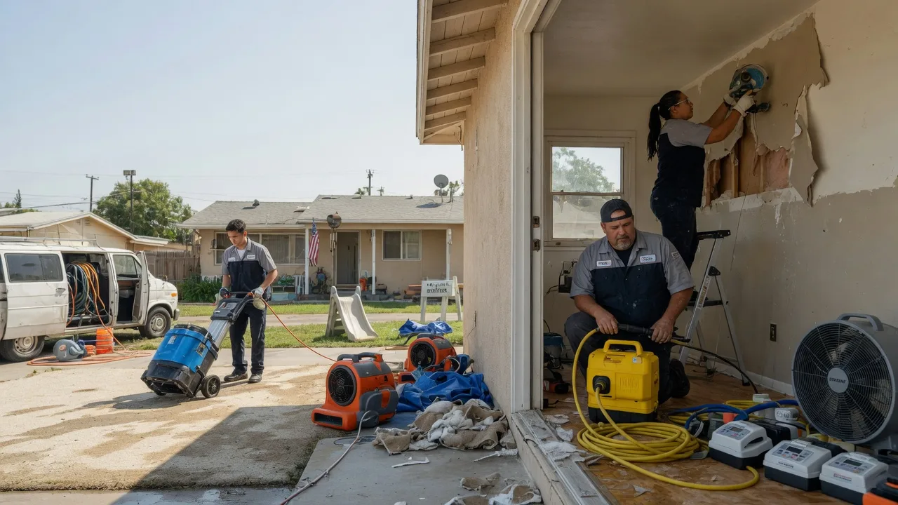 Water Damage Restoration in Burlington, PA near me
